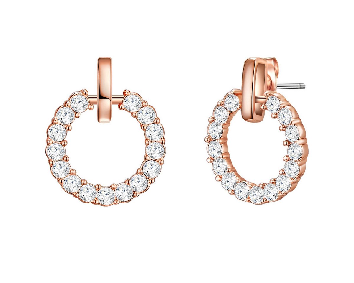 Lulu & Jane Paar Ohrstecker Set: AV111 (2-tlg), mit Kreis von Lulu & Jane