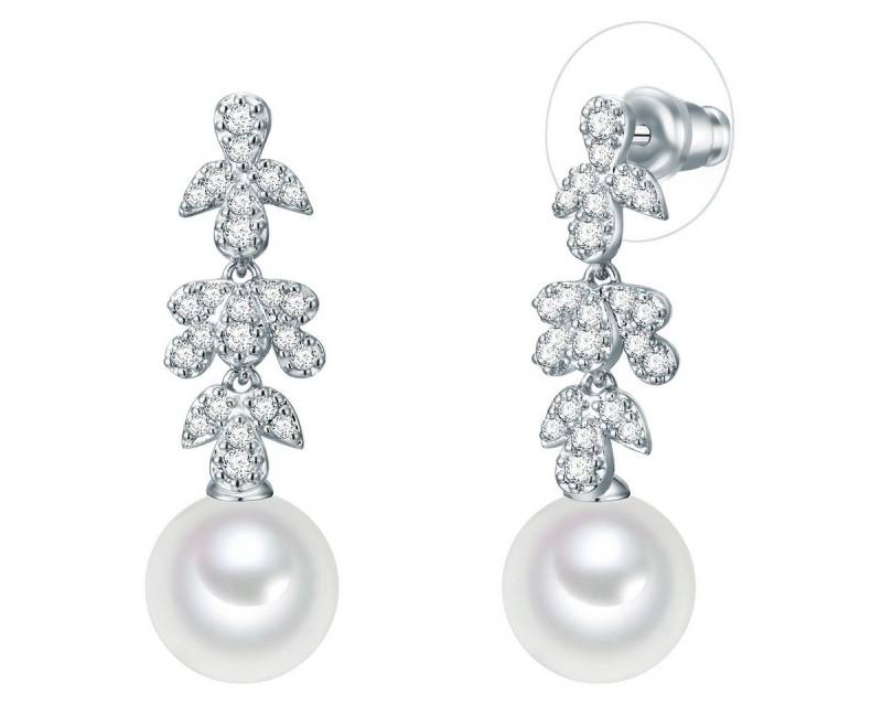 Lulu & Jane Paar Ohrstecker Set: AV144 (2-tlg), mit Zirkonia von Lulu & Jane