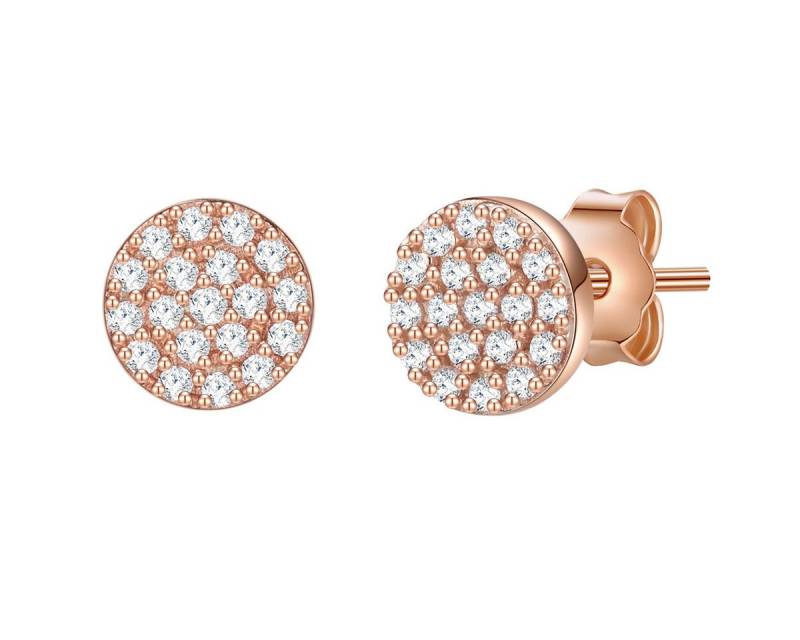 Lulu & Jane Paar Ohrstecker Set: AV218 (2-tlg), mit Zirkonia von Lulu & Jane