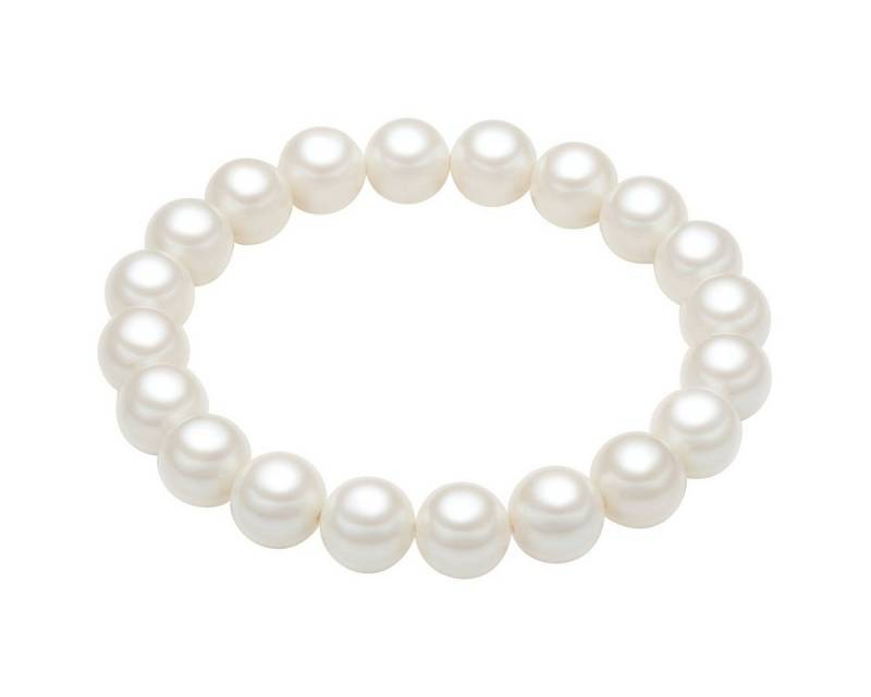 Lulu & Jane Perlenarmband weiß von Lulu & Jane