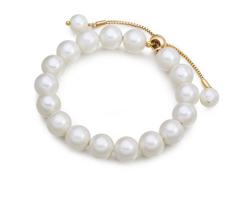 Lulu & Jane Perlenarmband weiß von Lulu & Jane