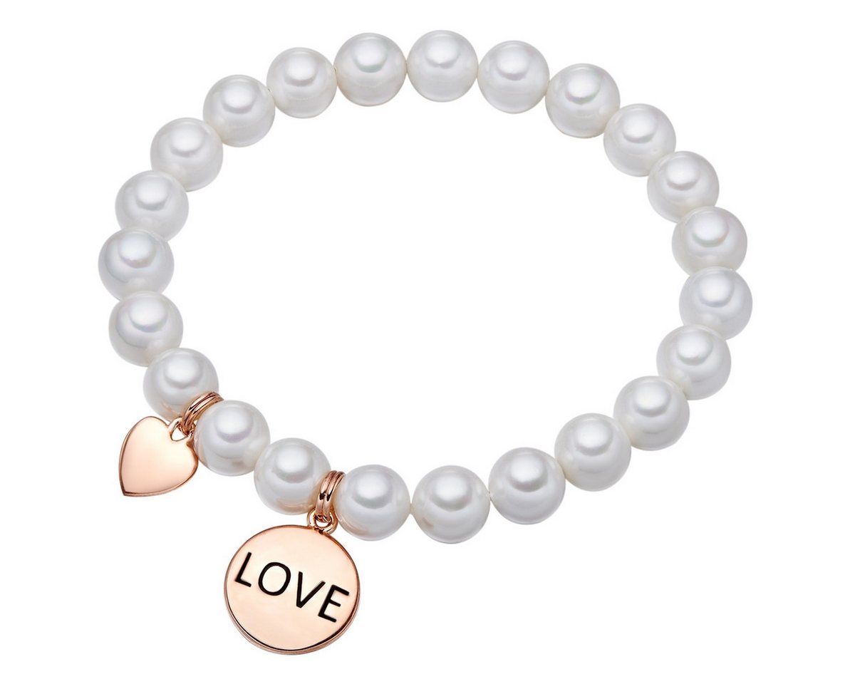 Lulu & Jane Perlenarmband LJ129 (1-tlg), Messing von Lulu & Jane