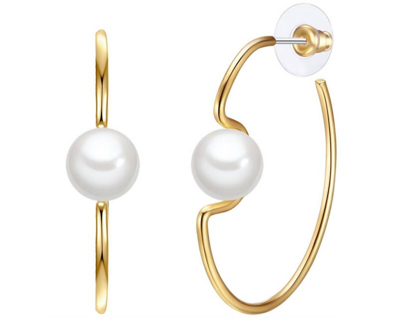 Lulu & Jane Perlenohrringe Metall-Legierung von Lulu & Jane