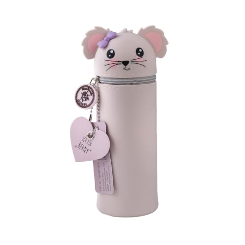 Lulubug Silikon Federmäppchen - Maus Berny | Federtasche aus weichem Silikon für Stifte | Federmappe und Stiftehalter | Mäppchen Tiere, Schlampermäppchen Lulubug Silikon Federmäppchen - Maus Berny | Federtasche aus weichem Silikon für Stifte | Federmappe und Stiftehalter | Mäppchen Tiere, Schlampermäppchen von Lulubug