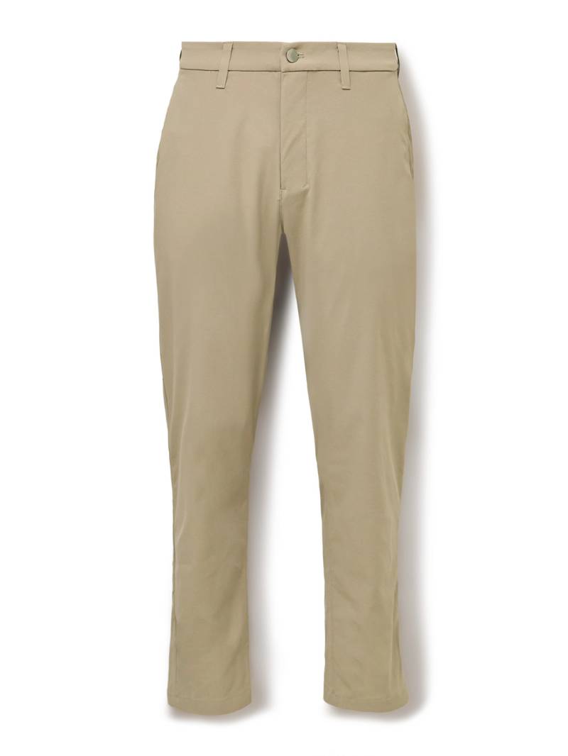 Lululemon - ABC Straight-Leg Stretch-Nylon Micro-Ripstop Golf Trousers - Men - Brown - UK/US 36 von Lululemon