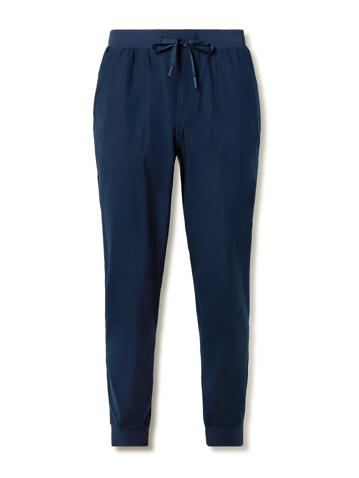 Lululemon - ABC Tapered Recycled-Warpstreme™ Drawstring Trousers - Men - Blue - M von Lululemon