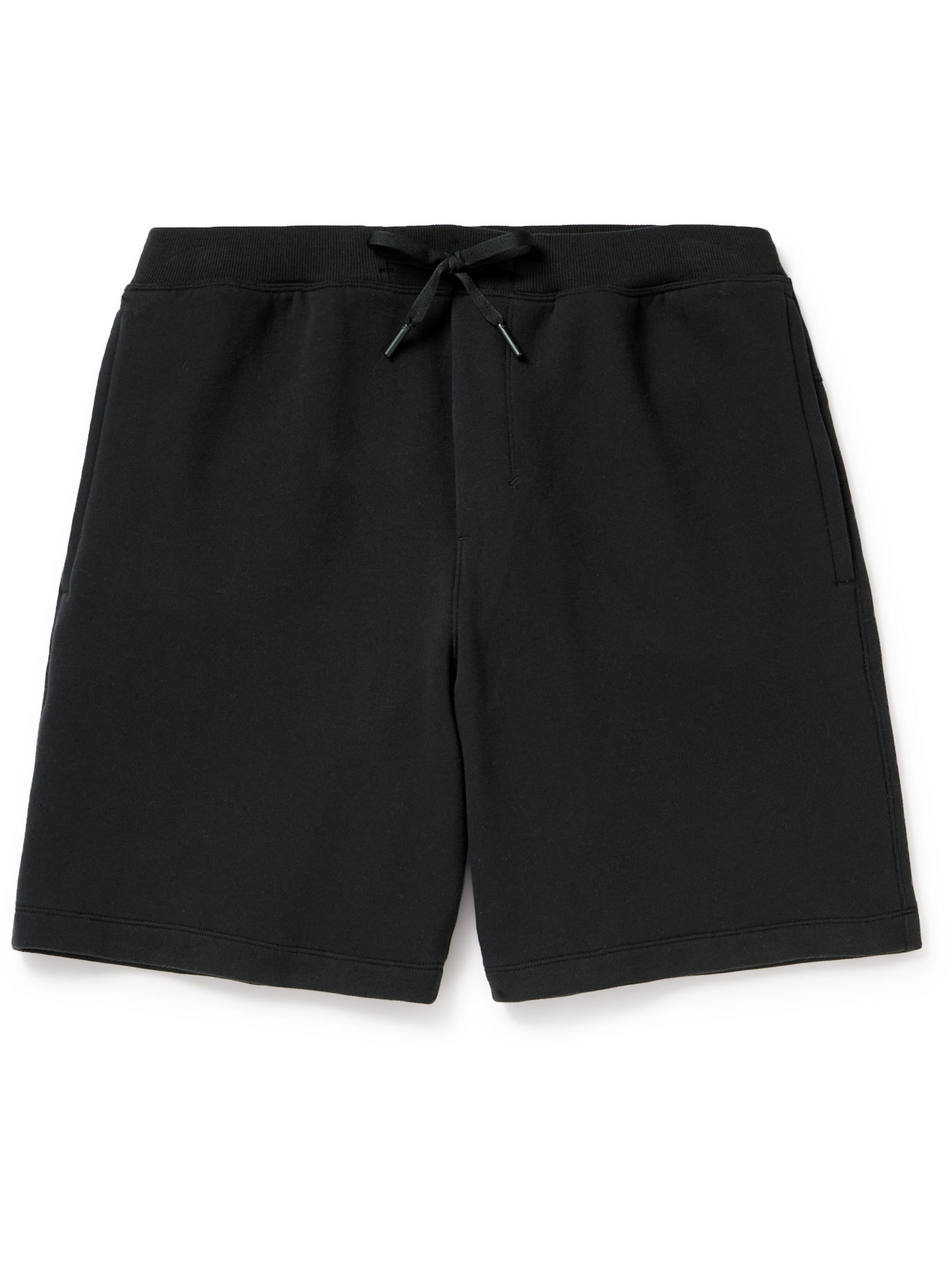 Lululemon - City Sweat 7" Straight-Leg Cotton-Blend Jersey Drawstring Shorts - Men - Black - S von Lululemon