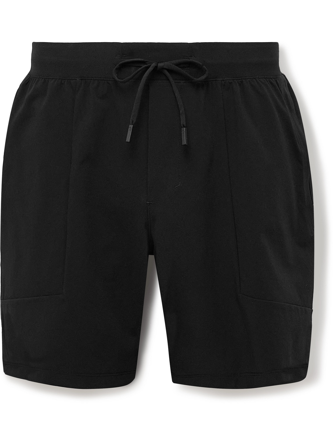Lululemon - License to Train 7" Straight-Leg Stretch Recycled-Shell Drawstring Shorts - Men - Black - XS von Lululemon