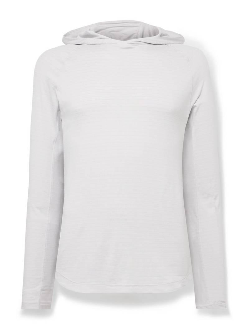Lululemon - License to Train Recycled-Jersey Hoodie - Men - Gray - M Lululemon - License to Train Recycled-Jersey Hoodie - Men - Gray - M von Lululemon