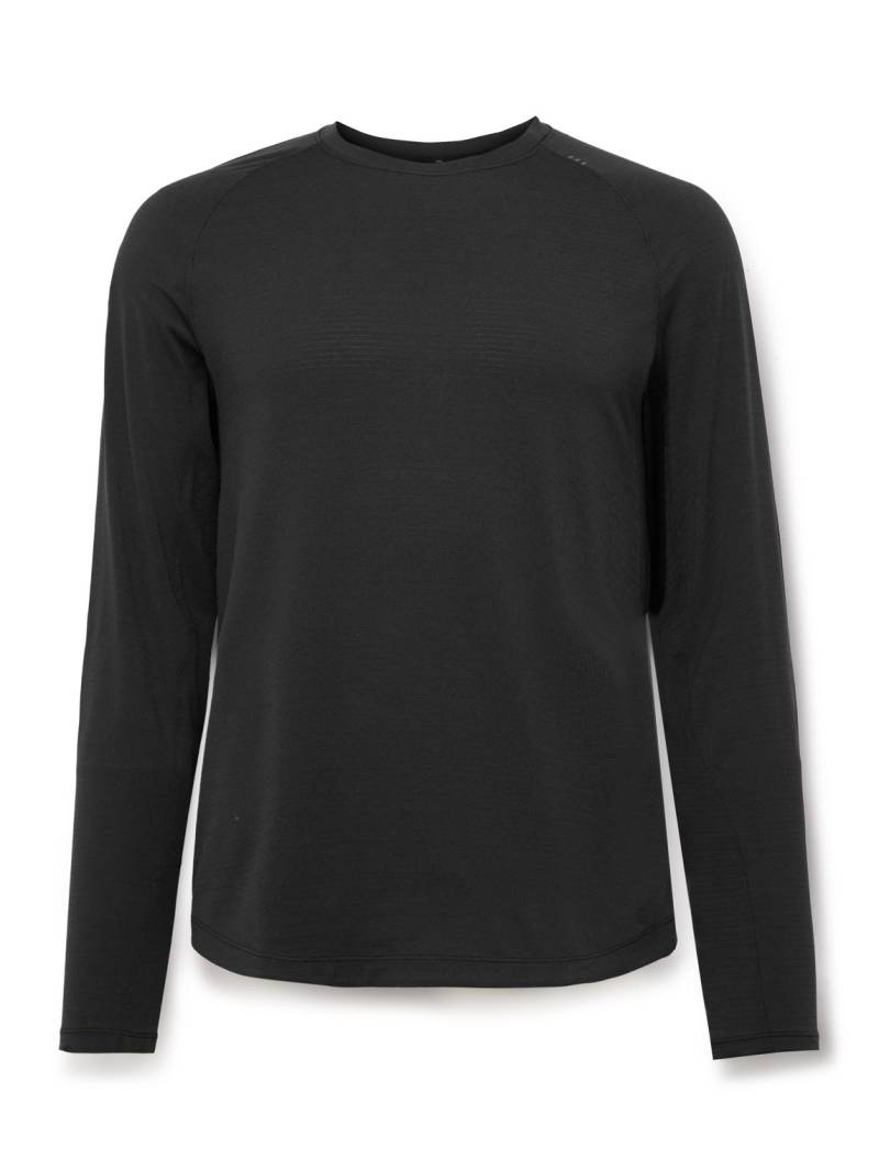 Lululemon - License to Train Stretch Recycled-Jersey T-Shirt - Men - Black - XXL von Lululemon