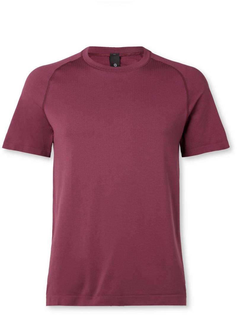 Lululemon - Metal Vent Tech 2.5 Stretch-Jersey T-Shirt - Men - Red - L von Lululemon
