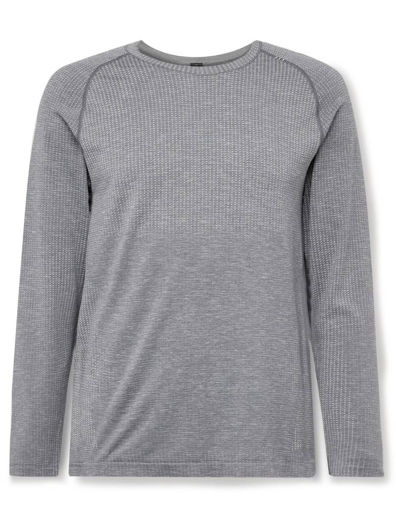 Lululemon - Metal Vent Tech 3.0 Stretch-Mesh T-Shirt - Men - Gray - M von Lululemon