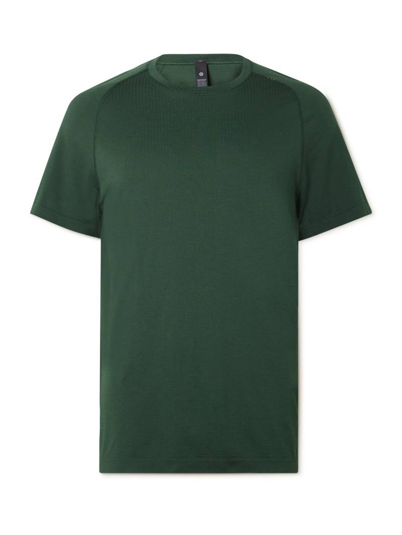 Lululemon - Metal Vent Tech Stretch-Jersey T-Shirt - Men - Green - M von Lululemon