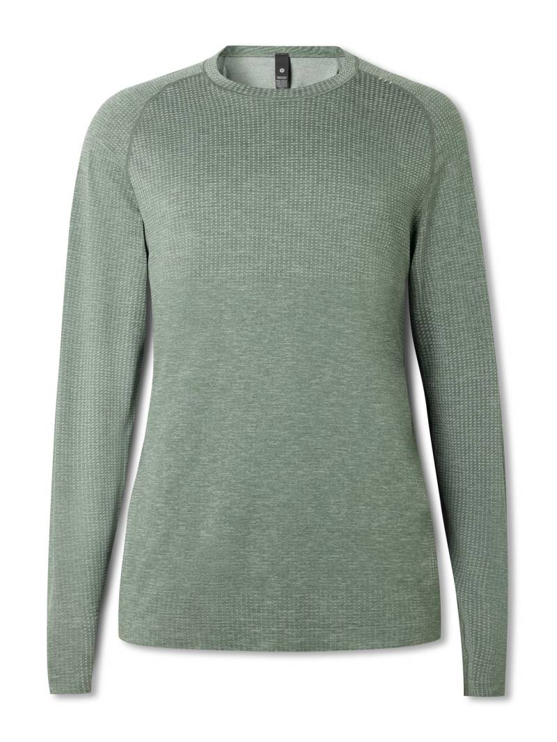 Lululemon - Metal Vent Tech Stretch-Mesh T-Shirt - Men - Green - L von Lululemon