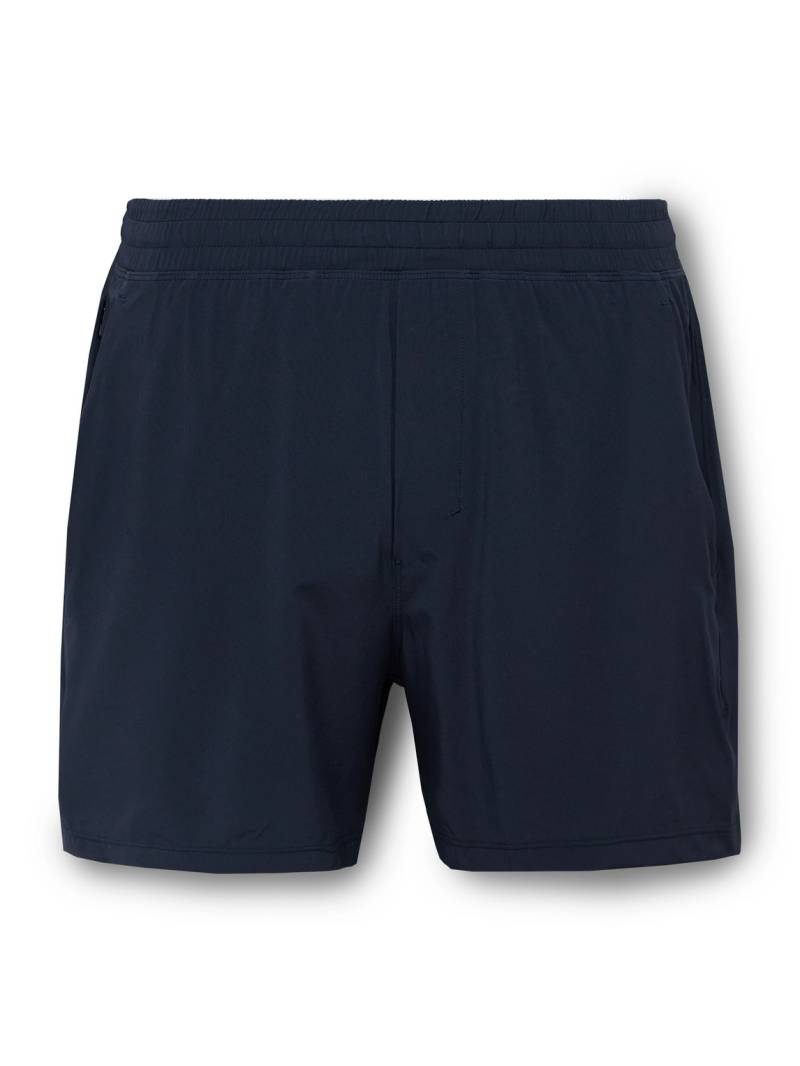 Lululemon - Pace Breaker 5'' Straight-Leg Recycled-Swift™ Shorts - Men - Blue - XXL von Lululemon