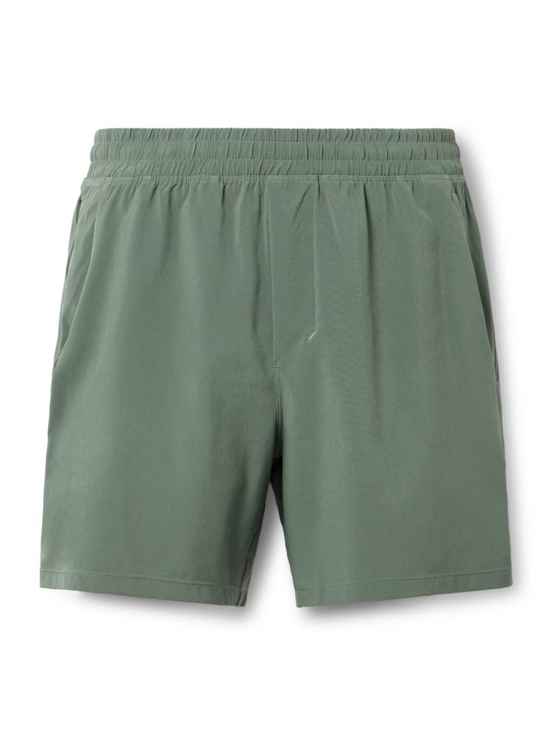 Lululemon - Pace Breaker 5'' Straight-Leg Recycled-Swift™ Shorts - Men - Green - XXL von Lululemon