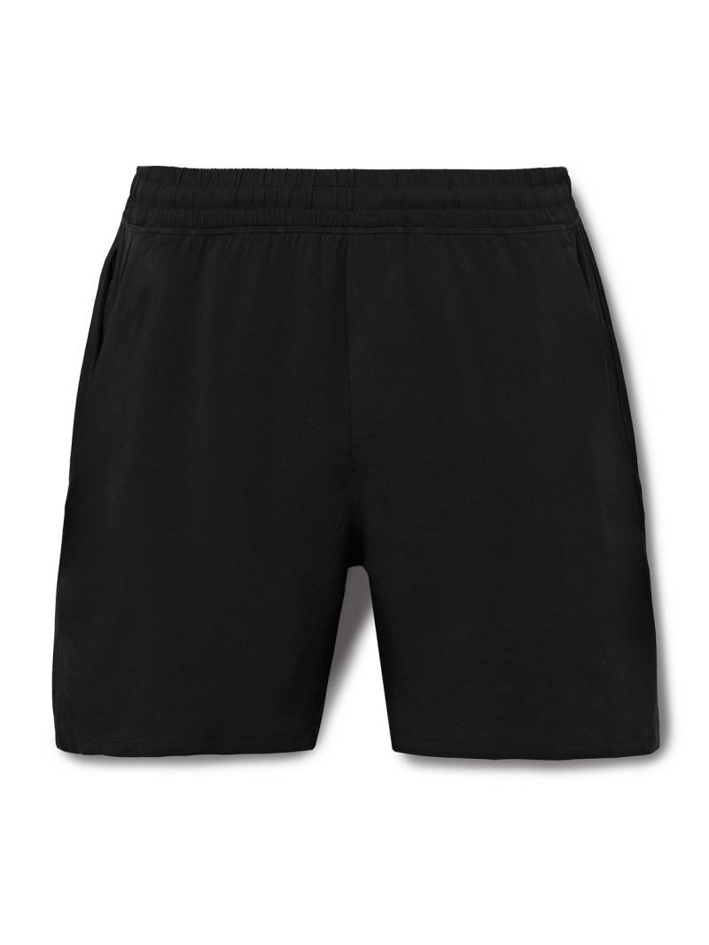 Lululemon - Pace Breaker 7" Straight-Leg Recycled-Swift™ Shorts - Men - Black - S von Lululemon