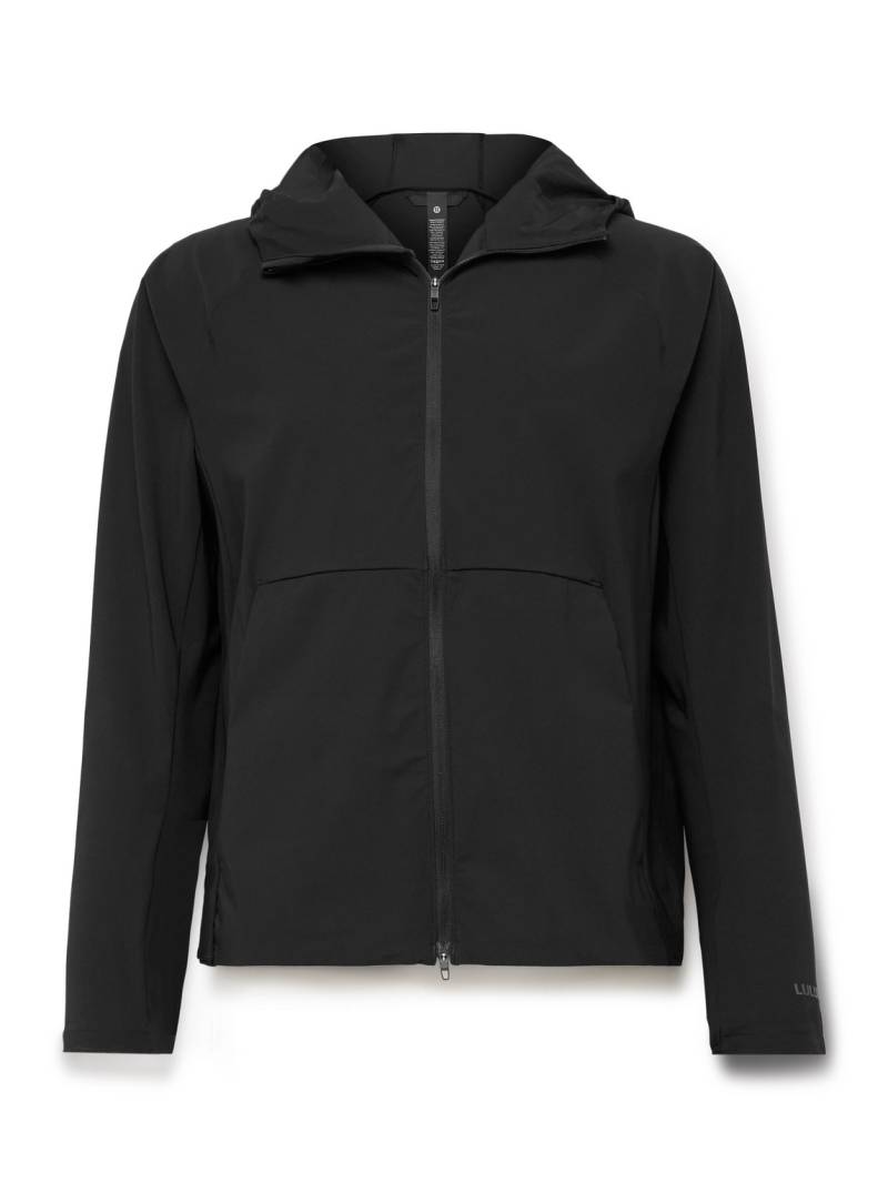 Lululemon - Pace Breaker Recycled-Nylon and Lycra®-Blend Hooded Jacket - Men - Black - S von Lululemon