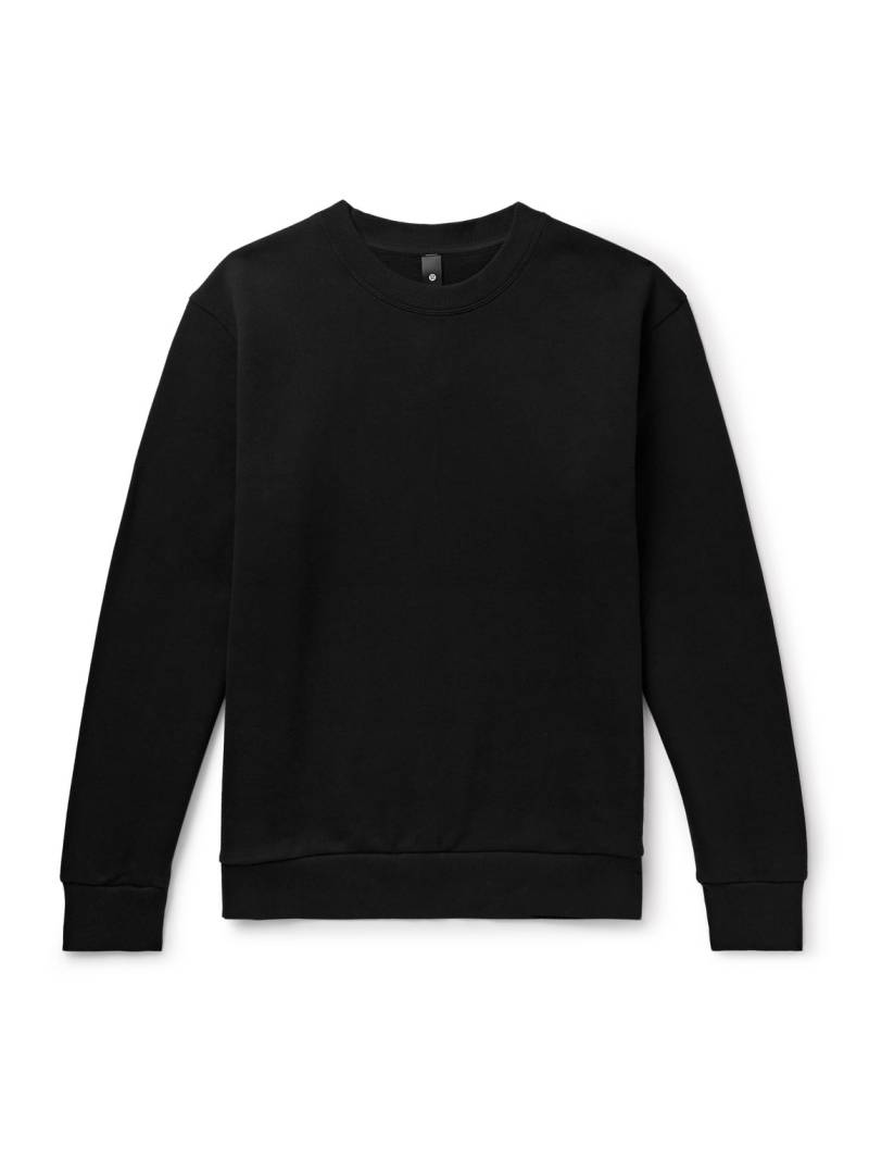 Lululemon - Steady State Cotton-Blend Jersey Sweatshirt - Men - Black - XXL Lululemon - Steady State Cotton-Blend Jersey Sweatshirt - Men - Black - XXL von Lululemon
