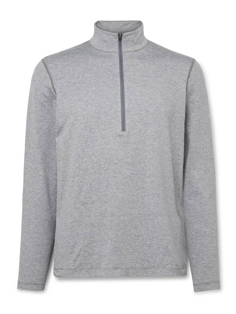Lululemon - Stretch Recycled-Jersey Half-Zip Sweatshirt - Men - Gray - M von Lululemon