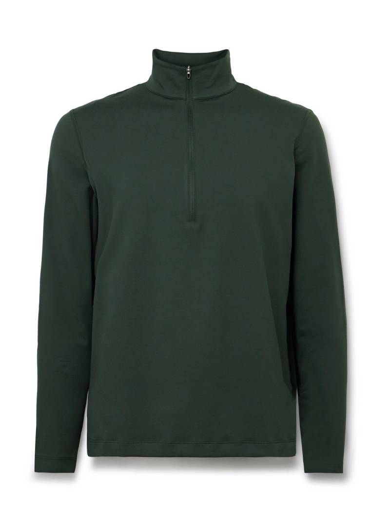Lululemon - Stretch Recycled-Jersey Half-Zip Top - Men - Green - XXL von Lululemon