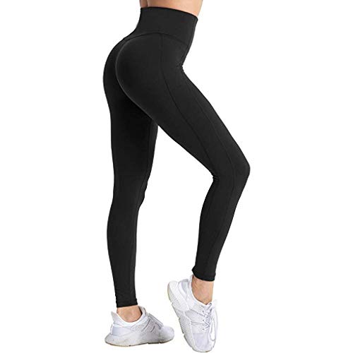 Lulupi Damen Leggings Blickdicht High Waist Sporthose Leggins Tights, Frauen Fitnesshose Trainingshose Lange Push-Up Sportleggins Yogahose Laufhose von Lulupi