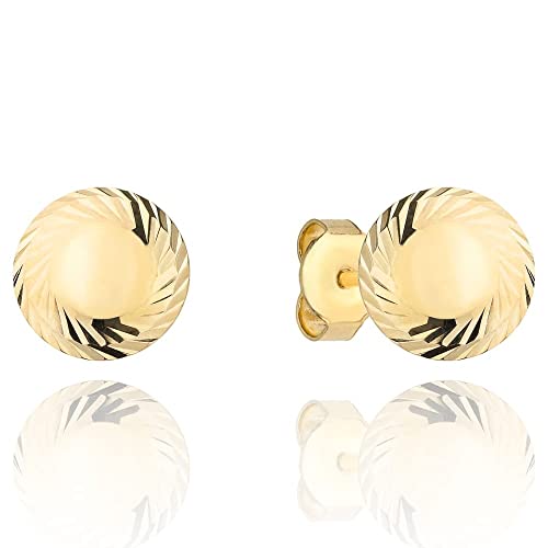 Lumari Gold Damen Ohrringe Stecker 585 14k Gold Gelbgold Ohrstecker von Lumari Gold