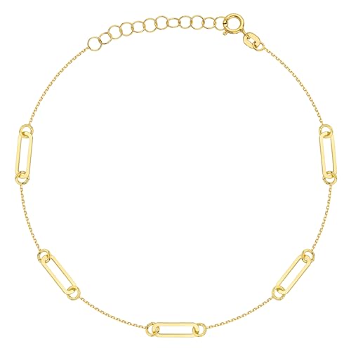 Lumari Gold Goldarmband 333 8k Gold Gelbgold Rechteck von Lumari Gold