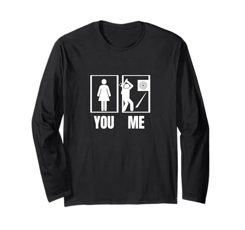 Stolzer Beilwerfer Frauen Lustige Axt Werfen Langarmshirt von Lumber Jack Costume Men And Women
