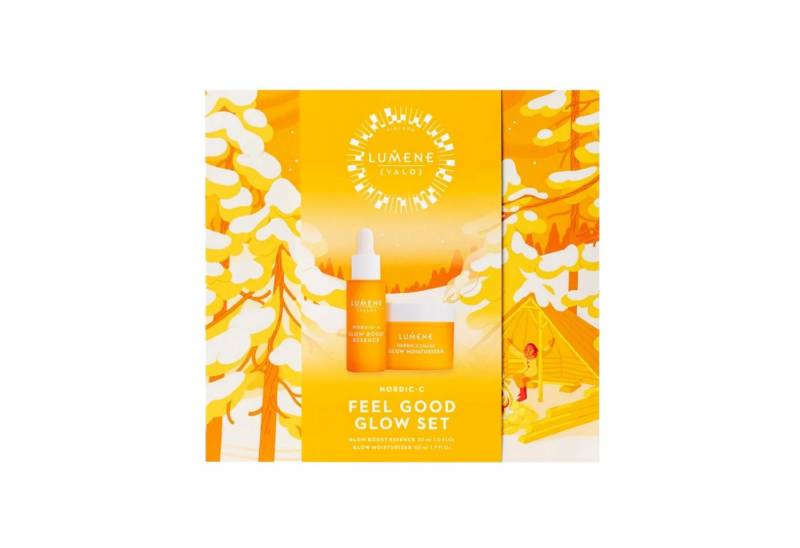 Lumene Gesichtspflege-Set Nordic-C [Valo] Feel Good Glow Set 2025, 2-tlg. von Lumene