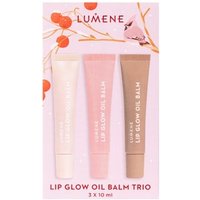 Lumene Lip Glow Oil Balm Set 2025 Lippen Make-up Set von Lumene