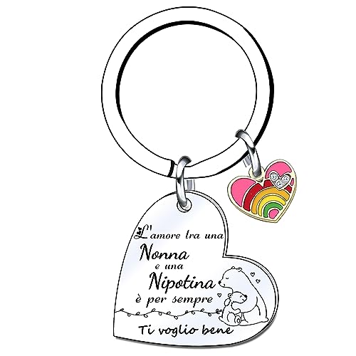 Lumengqi Schlüsselanhänger Geschenk für Oma, Geschenkideen für Damen, Ostern, Geburtstag, Großmutter, personalisiert, 2, 8×4×1 Lumengqi Schlüsselanhänger Geschenk für Oma, Geschenkideen für Damen, Ostern, Geburtstag, Großmutter, personalisiert, 2, 8×4×1 von Lumengqi