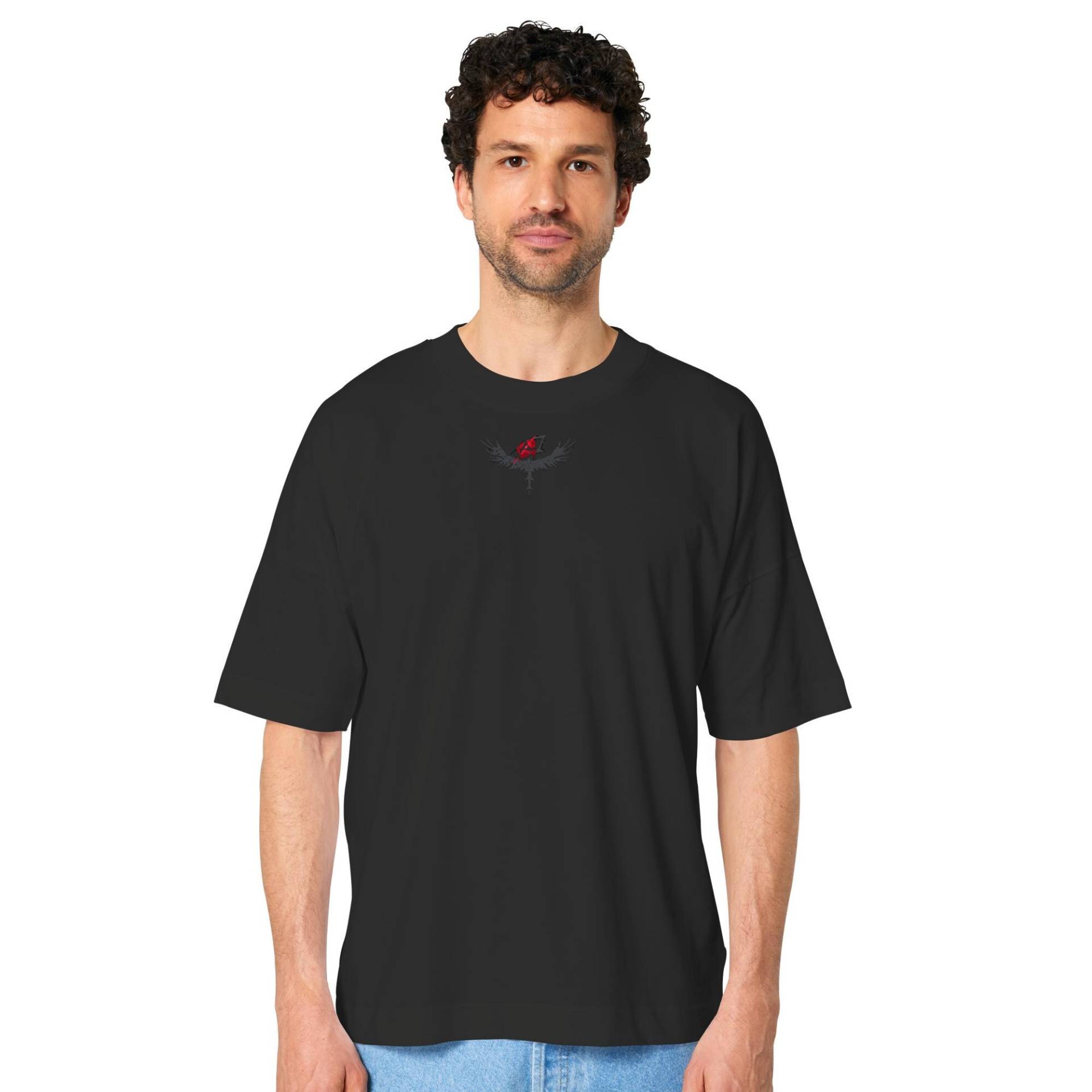 Itachi Uchiha - Organic Oversize Shirt von LumeraFashionDesign