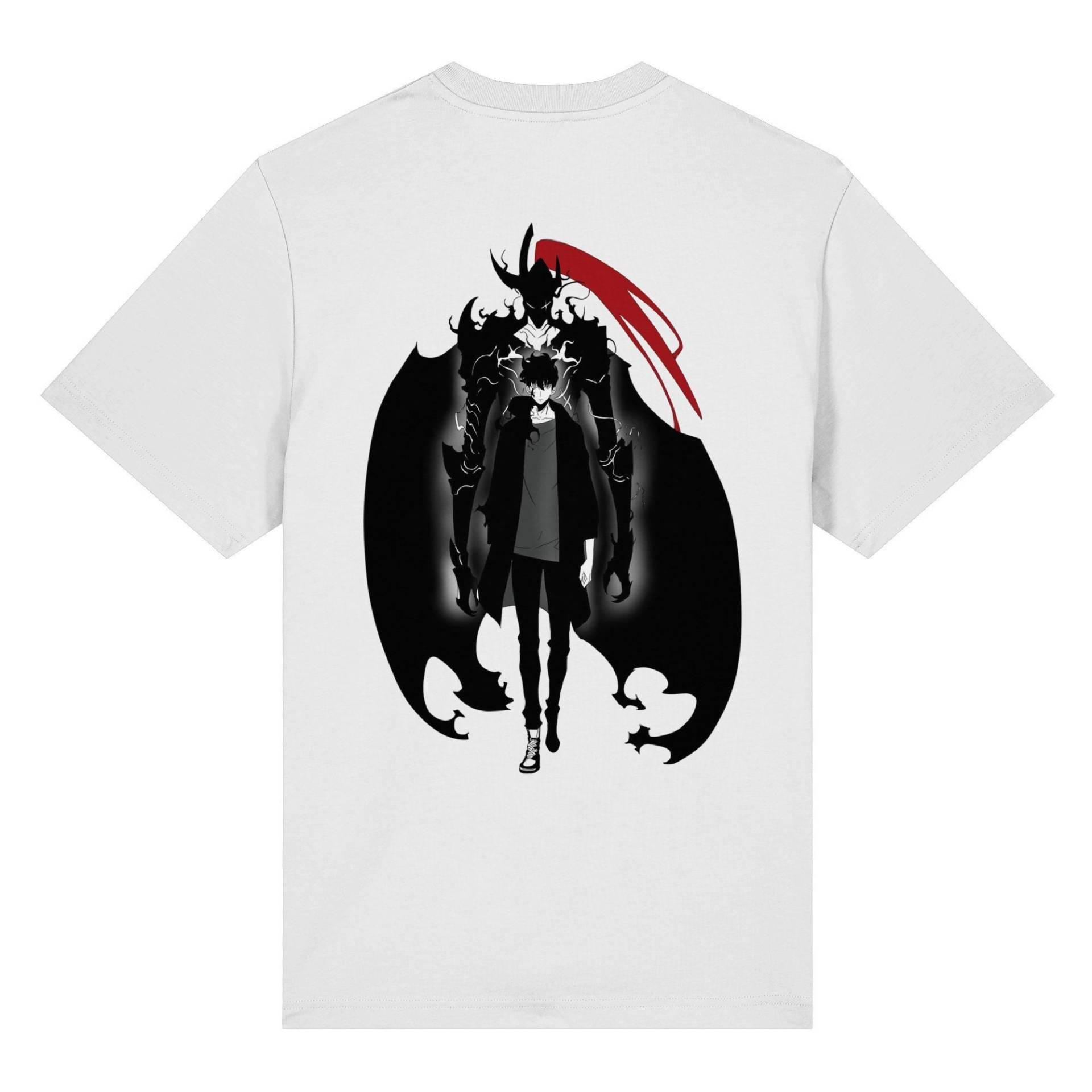 Solo Leveling Sung Jinwoo - Arise Organic Heavy T-Shirt von LumeraFashionDesign