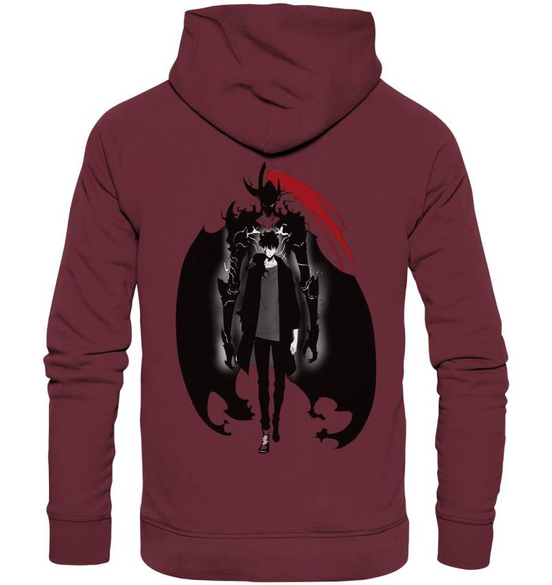 Solo Leveling Sung Jinwoo - Arise Organic Hoodie von LumeraFashionDesign