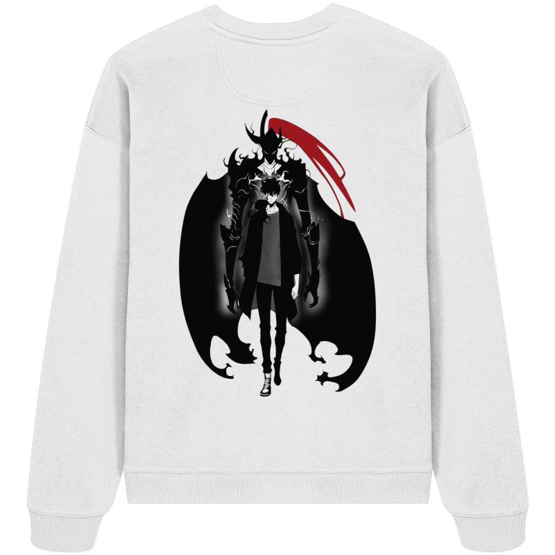 Solo Leveling Sung Jinwoo - Arise Organic Oversize Sweatshirt von LumeraFashionDesign