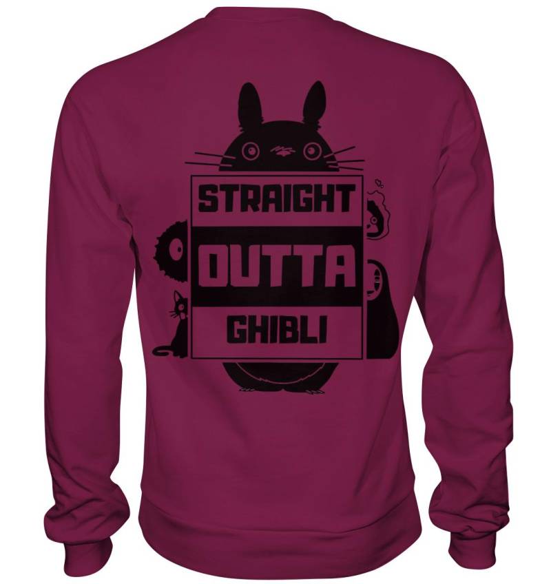 straight Outta Ghibli - Basic Sweatshirt von LumeraFashionDesign