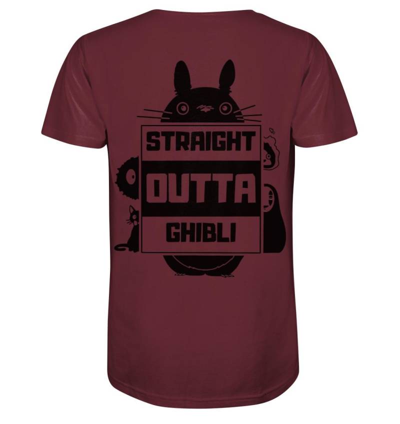 straight Outta Ghibli - Organic Shirt von LumeraFashionDesign