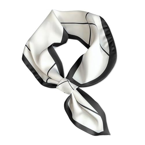 LumiSyne Damen Seidenschal Skinny Schal Einfache Durchziehen Design Französisch Vintage Stil Polka Dots Linien Muster Schmaler Lange Halstuch Satin Kleine Schal Kopfschmuck Stirnbänder Haarband Ribbon LumiSyne Damen Seidenschal Skinny Schal Einfache Durchziehen Design Französisch Vintage Stil Polka Dots Linien Muster Schmaler Lange Halstuch Satin Kleine Schal Kopfschmuck Stirnbänder Haarband Ribbon von LumiSyne