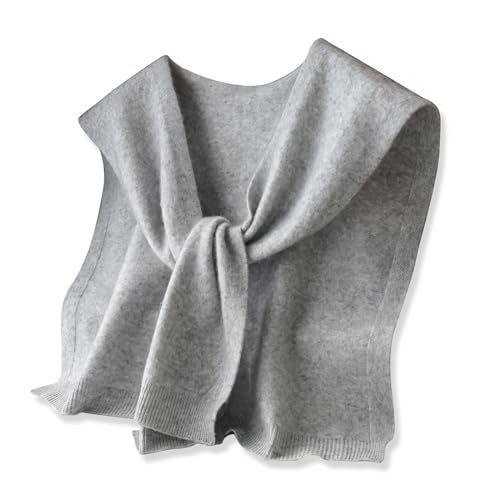 LumiSyne Gestrickt Kleiner Schal Damen Gestrickt Geknoteter Schal Einfarbig Wolle Stricken Lange Ärmel Geknotete Fälschungs Kragen Stola Nackenschutz Schulter Blusen Dekorativ Schal Für Herbst Winter LumiSyne Gestrickt Kleiner Schal Damen Gestrickt Geknoteter Schal Einfarbig Wolle Stricken Lange Ärmel Geknotete Fälschungs Kragen Stola Nackenschutz Schulter Blusen Dekorativ Schal Für Herbst Winter von LumiSyne