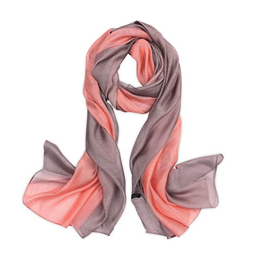 LumiSyne Seidenschal Damen Farbverlauf Baumwolle Leinen Seidentuch Mode Eleganten Leichte Weich Halstuch Sonnencreme Stola Ganzjährig LumiSyne Seidenschal Damen Farbverlauf Baumwolle Leinen Seidentuch Mode Eleganten Leichte Weich Halstuch Sonnencreme Stola Ganzjährig von LumiSyne