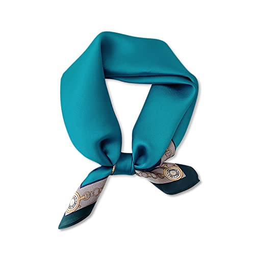 LumiSyne Seidenschal Damen Quadratischer Schal Einfarbig Retro Kette Gedruckte Leicht Weich Vierecktuch Bandana Kopfschmuck Halstuch Haarband LumiSyne Seidenschal Damen Quadratischer Schal Einfarbig Retro Kette Gedruckte Leicht Weich Vierecktuch Bandana Kopfschmuck Halstuch Haarband von LumiSyne