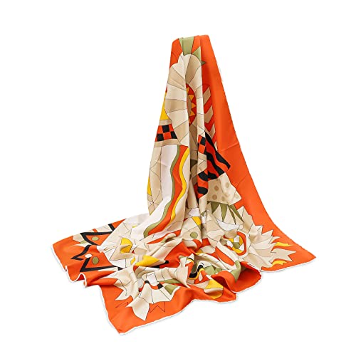 LumiSyne Seidenschal Damen Quadratischer Schal Retro Künstlerisch Pferd Gedruckte Leicht Schal Dekorativer Halstuch Kopfbedeckung Vierecktuch Multifunktionales Kopftuch LumiSyne Seidenschal Damen Quadratischer Schal Retro Künstlerisch Pferd Gedruckte Leicht Schal Dekorativer Halstuch Kopfbedeckung Vierecktuch Multifunktionales Kopftuch von LumiSyne