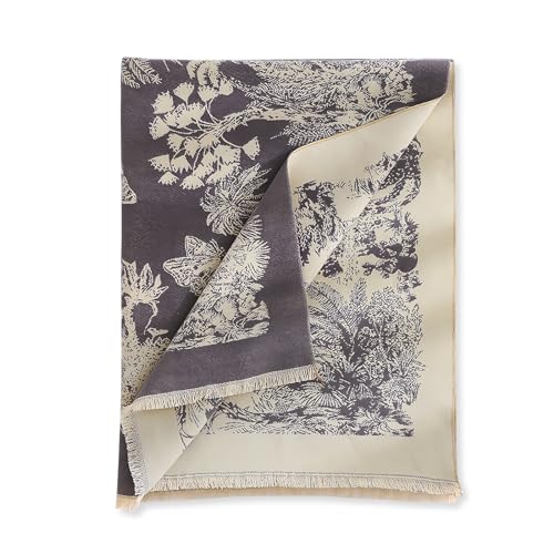 LumiSyne Warme Schal Kaschmir Stolen Für Damen Regenwald Muster Elegante Künstlerisch Stil Doppelseitig Pashmina Mit Quaste Große Lange Schals Weiche Winter Schal Schultertuch Stola LumiSyne Warme Schal Kaschmir Stolen Für Damen Regenwald Muster Elegante Künstlerisch Stil Doppelseitig Pashmina Mit Quaste Große Lange Schals Weiche Winter Schal Schultertuch Stola von LumiSyne