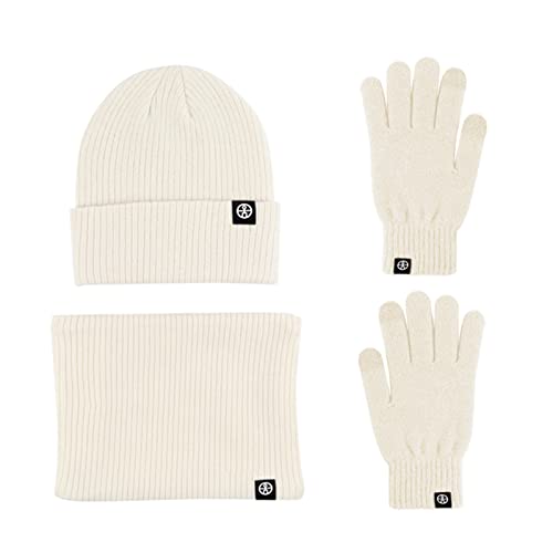 LumiSyne Winter 3 In 1 Mütze Schal Handschuh Sets Für Herren Damen Einfarbig Beanie Strickmütze Touchscreen Handschuhe Halswärmer Mit Thermisch Fleece Futter Kaltes Wetter Warme Sets LumiSyne Winter 3 In 1 Mütze Schal Handschuh Sets Für Herren Damen Einfarbig Beanie Strickmütze Touchscreen Handschuhe Halswärmer Mit Thermisch Fleece Futter Kaltes Wetter Warme Sets von LumiSyne