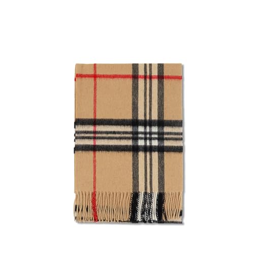 LumiSyne Winter Schal Kariert Für Damen Herren Wollschal Mit Quasten Klassisches Tartan Karomuster Leicht Warme Kaschmir Schal Langer Pashmina Schals Verdickt Schultertuch Stola von LumiSyne