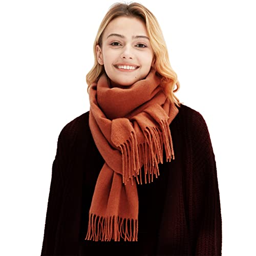 LumiSyne Winter Senior Kaschmir Schal Für Damen Klassisch Einfarbig Wollschal Mit Quasten Weiche Langer Pashmina Schals Warme Schultertuch Stola LumiSyne Winter Senior Kaschmir Schal Für Damen Klassisch Einfarbig Wollschal Mit Quasten Weiche Langer Pashmina Schals Warme Schultertuch Stola von LumiSyne