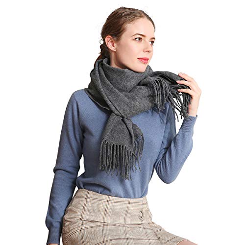 LumiSyne Winter Senior Kaschmir Schal Für Damen Pashminaschal Unifarben Mit Quasten Lang Und Verdickt Schals Tücher Hochzeit Stola LumiSyne Winter Senior Kaschmir Schal Für Damen Pashminaschal Unifarben Mit Quasten Lang Und Verdickt Schals Tücher Hochzeit Stola von LumiSyne