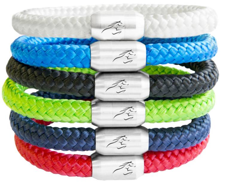 Reitsport Pferde Segeltau Armband | Edelstahl Magnetverschluss Gravur 8 Mm Durchmesser Ø Verschieden Farben Und Längen Reitsport Pferde Segeltau Armband | Edelstahl Magnetverschluss Gravur 8 Mm Durchmesser Ø Verschieden Farben Und Längen von LumiViva