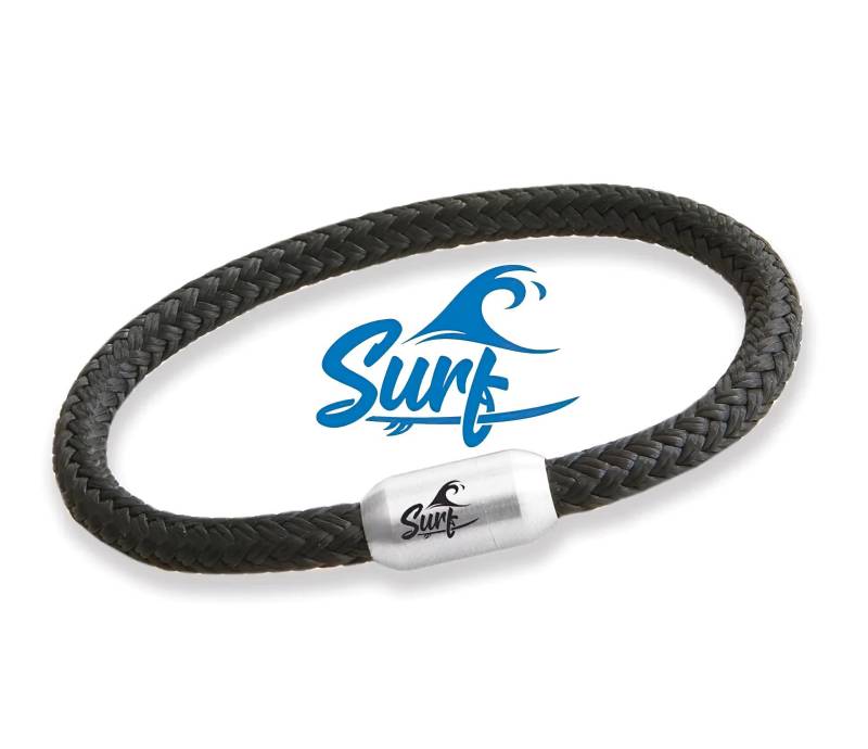 Surfer Armband | Geflochten Aus Seemannsgarn Edelstahl Magnetverschluss Gravur 6 Mm Durchmesser Ø Paracord Surfer Armband | Geflochten Aus Seemannsgarn Edelstahl Magnetverschluss Gravur 6 Mm Durchmesser Ø Paracord von LumiViva